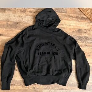 Fear of God Essentials Black Hoodie